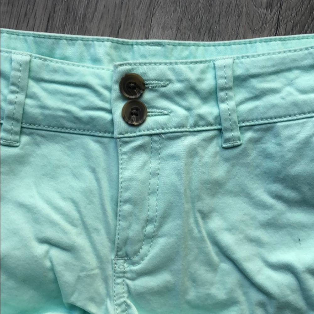 Mint green shorts from Express - Picture 4 of 7